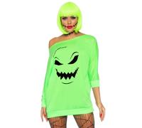 Robe en jersey femme Leg Avenue Spooky Vert M/L