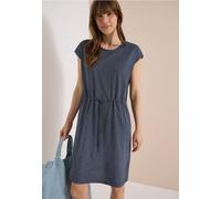 Robe en jersey rayé