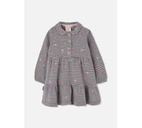 Robe En Maille À Carreaux Et Fleurs Multicolore 3A