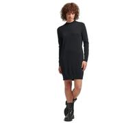 Superdry Robe en maille mérinos femme Studios Merino Mini manches longues Noir L