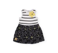 Robe En Maille Pour Fille À Rayures Noir 9M(71CM)