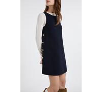 Robe en maille tricot boutonnée - Paquito - S - Marine - Femme - Etam