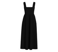 Robe en mélange de tissus encolure V femme COMMA Noir 36