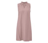 Robe en mélange de viscose avec noeud à l'encolure femme QS Violet 32
