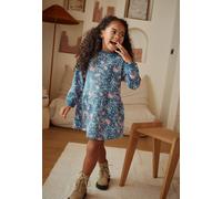 Robe en molleton dina bleu 12M(74CM)