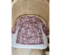 Robe en molleton sora rose 9M(71CM)