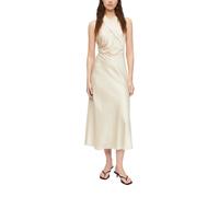 Robe en satin Ã dos nu femme COMMA Beige 32