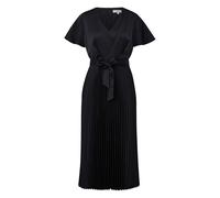 Robe en satin manches volantées col V femme COMMA Bleu 44
