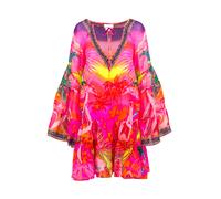 Robe En Soie Camilla Flight Of The Flamingo 18689-flight-of-the-flamingo