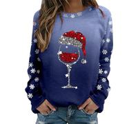 Robe en Sweat Robe Hiver Unique Saison des Fêtes Charme De Noël pour Les Repas De Fête Bonheur des Fêtes comme Un Cadeau pour Un Noël Cosy