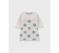 Robe En Tricot Avec Motif Floral Beige 36M(97CM)