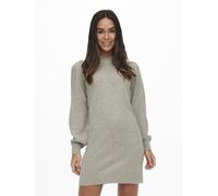 Robe en tricot pour femmes JDY coupe ample à col haut manches volumineuses court