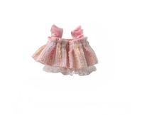 Robe en tricot pour hamsters et petits animaux de compagnie, jupe en dentelle mignonne pour fête ou sortie, tissu doux, coutures sécurisées, costume tendance pour hamster syrien doré (V4)