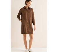 Cecil 1408974 Robe en Velours, Mocha Caramel, XL Femmes