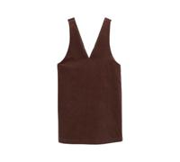 Robe en velours col V chasuble femme Tom Tailor Denim Marron XL