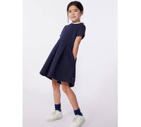 Petit Bateau A0CJR Robe Manches Courtes Bleu Fille 4 Ans