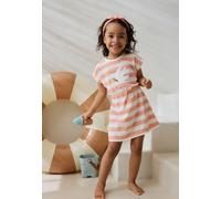 Robe Enfant En Éponge + Headband Honfleur Corail 36M(97CM)