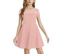 Robe Enfant Fille - Produit catégorie Dresses pour Filles - Robe légère d'été Courte et Adorable stylée pour Un Usage Quotidien Coupe Fluide et Couture soignée pièce incontournable de la Garde-Robe