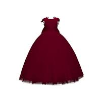 Robe Enfant FilleRobe de Printemps été pour Enfants Nouvelle Princesse Bouffante modèle défilé soirée élégante Fille (10-11 Years)