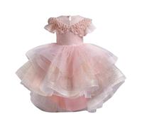 Robe Enfant FilleRobe en Maille pour Fillette élégante et Confortable pour Occasions spéciales et Quotidiennes avec Design Moderne et Coupe Flatteuse pour Jeunes Filles (3-4 Years)