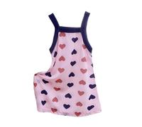 Robe Enfant FilleRobe pour Enfants Fille Imprimée Élégante Tenue Décontractée Tout-Petits Confortable Mignonnerie Style Quotidien Idéal Cadeau (Dark Purple, 12-18 Months)