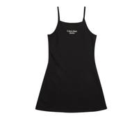 Robe enfant filles Calvin Klein Jeans STACK LOGO PUNTO STRAP Noir 14 ans