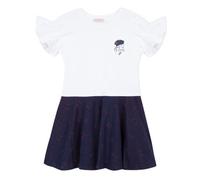 Robe enfant filles Lili Gaufrette MENDI Blanc 10 ans