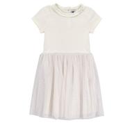 Vêtements Petit Bateau Robe MC Boll pour Enfant 10A Blanc