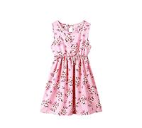 Robe Enfant Fillette de Bas Age - Robe à Une épaule pour Fille En coton Enfant Fille Ensemble Ceremonie Fille Robe de Soirée Enfant Enfants Été Princesse Fête Mariage Vacances Cadeau 8-12 Ans