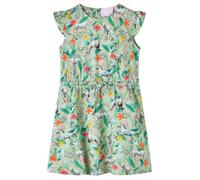 Robe Enfants À Manches Kaki Clair 104