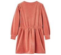 Robe - vidaXL - manches longues - rose moyen - pour filles de 1,5 à 10 ans - confortable et résistante 7-8 ans
