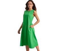 Robe estivale mi-longue sans manches femme Selmark Borealis Vert L