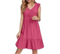 Robe Ete Femme Robe Blanche Femme De Plage Chic Et Elegant Elegante D Ete Coton Lin Fleurie Robé Été En Robes Longues Femmes Rouge Soiree Courte Pour Longue Boheme Trapèze Dress Short Chemise Gaze