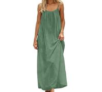 Robe Été Longue Femme Dos Nu Plage Été Elegant Décontracté Boho Respirant Fluide Robe Femme Mariage San Manches Grandes Tailles Dresses Bal Midi Costume Travail