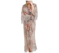 Robe Ete, Plage Touristique Bikini CrèMe Solaire Blouse De Bain Kimono Gilet Chic