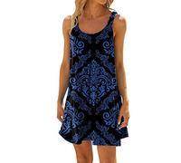 Robe éVèNement Femme - Robe de Plage pour Femme Bikini Beachwear Coverups Casual Vacation Short Summer Halter Robes Robe Soutien Gorge Intégré