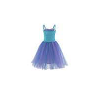 LaBay Robe Fée Mélusine – Déguisement 3-4 ans (96 cm) Bleu