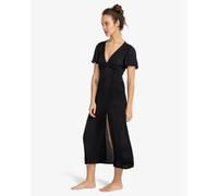 Billabong Jet Set Short Sleeve Long Dress Noir XS Femme