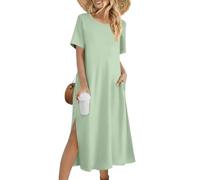 Robe Femme Blanche Caftan Vêtements De Cérémonie pour Ronde Chinoise Longue Rose Robe Bordeaux Blanche Courte Rose Soirée De Longue pour Mariage Tee Shirt Femme (A08,L)