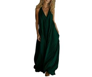 Robe Femme Chic Et Elegant Casual Boheme Verte Short Sous D'été Wedding Dress Tailleur Pour Mariage Qui Cache Le Ventre Longue Ete Terracotta Paillette Dos Nu Sans Manches Portefeuille Bleu Roi Mi Ver