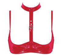 Robe Femme Chic Et Elegant Dessous Sexy Érotique Culotte Ouverte Body String Jarretières Porte-Jarretelles pour Ouvert Nuisette Latex Lingerie Guepiere Pute Tenue Collant