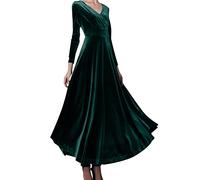 Robe Femme Chic et Elegant - Robe Année 80 Col V Rétro Sequin Sexy Robes à Sequins Grandes Tailles Sexy Sequin Beaded Fringed Dress pour Fête,Carnaval,Mascarade