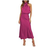 Robe Femme Chic Et Elegant, Tenue de Soirée Tenues Pailletée Glamour Noel Luxe Ronde Qui Strass Taille Grande Élégante Jupe Nouvel Fete Fendue Robe Femme Soirée XXL