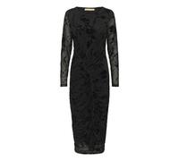 CULTURE Robe 'CUAlifa' noir / noir chiné, Taille 40