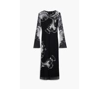 Desigual Robe longue femme noir/blanc Taille 34