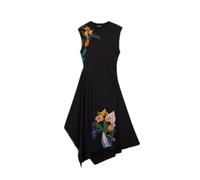 Desigual Robe violet / orange / noir, Taille 34