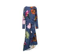 Desigual Robe bleu marine / mélange de couleurs, Taille 34