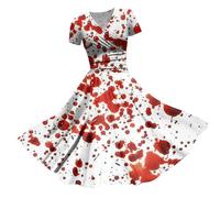 Robe Femme Halloween Deguisement Sorciere Renaissance Longue Princesse Adulte Medievale Déguisement Costume Médiéval D'halloween Pour Femmes Medieval 1900 Époque Tenue Gothique De Soiree Vintage,L