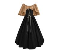 Robe Femme Halloween Halloween Adolescente Malefique Cosplay Costume Sexy Gothique Grande Elegant Sorcière Corset Citrouille Déguisement Vampire Robe Soirée Femme XXL