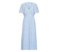 ICHI Robe 'IHZabby' bleu ciel / noir, Taille 36